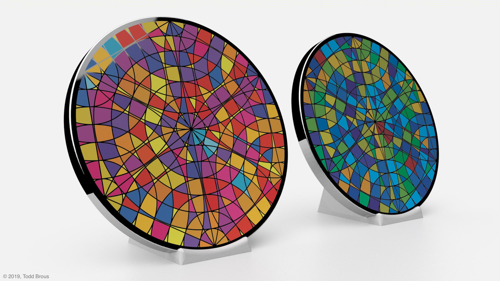 Color Slice Coin 4