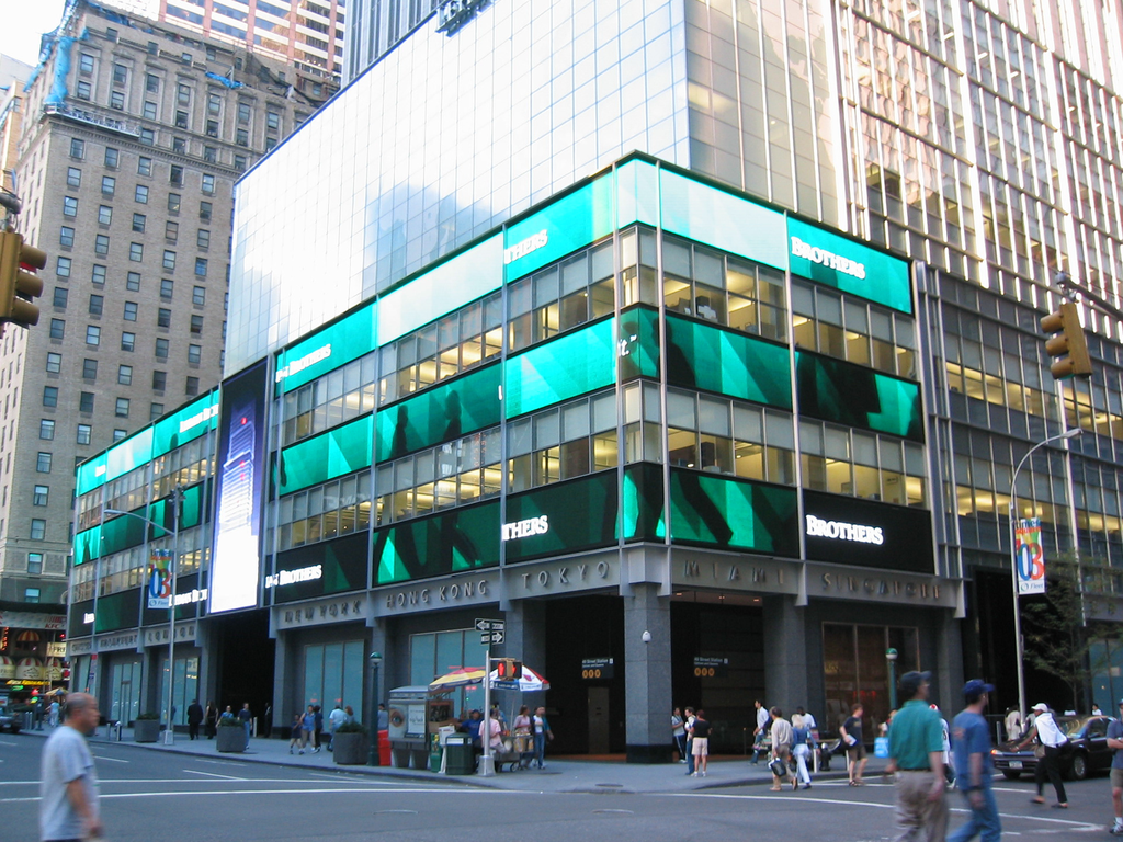 Time Square Signage: MSDW Lehman - Systems Integration