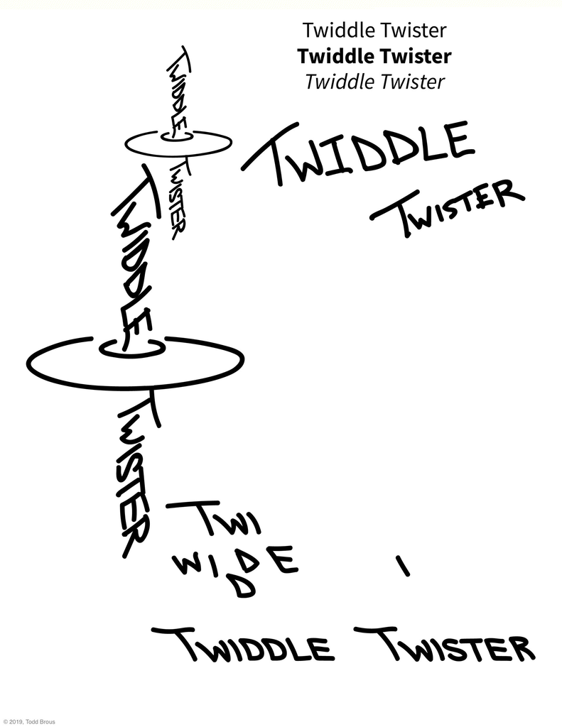 Untwist Toy Logo Exploration