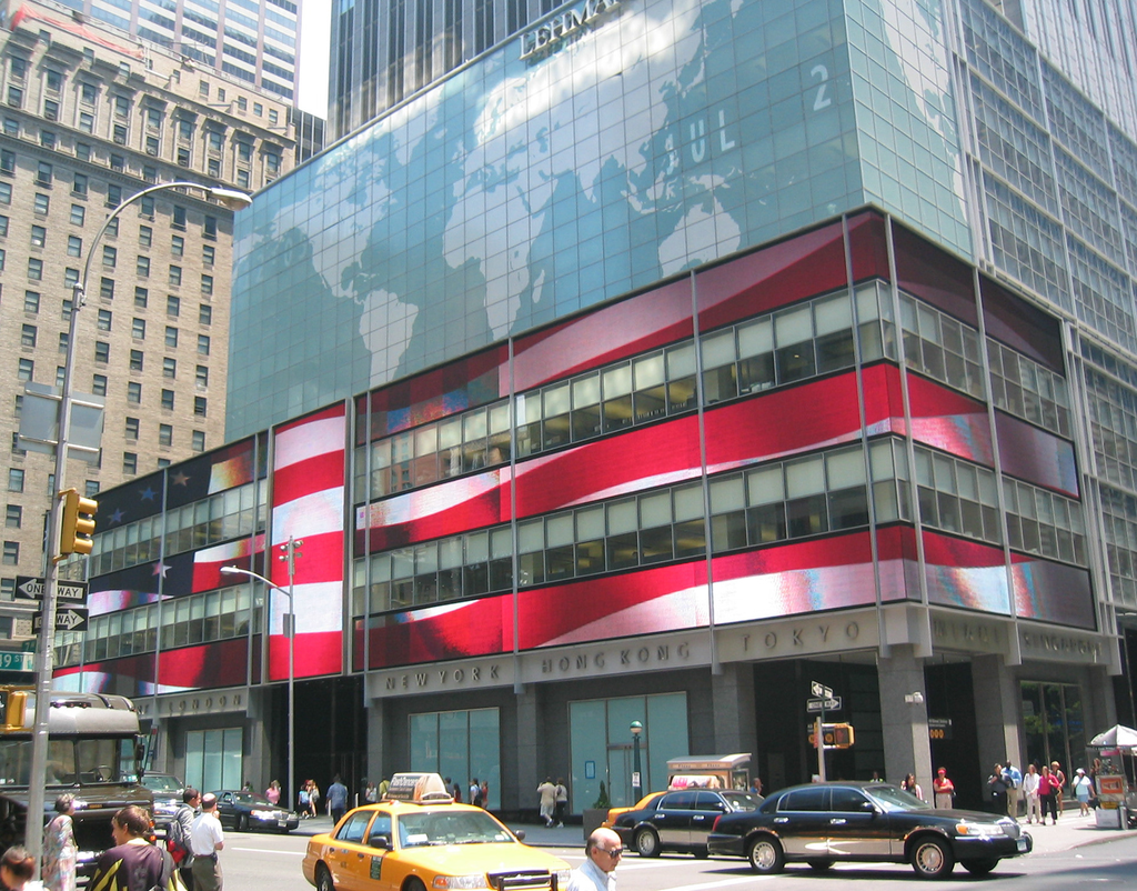 Time Square Signage: MSDW Lehman - Systems Integration