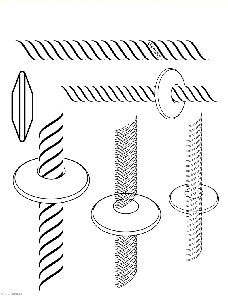 Untwist Toy Logo Exploration