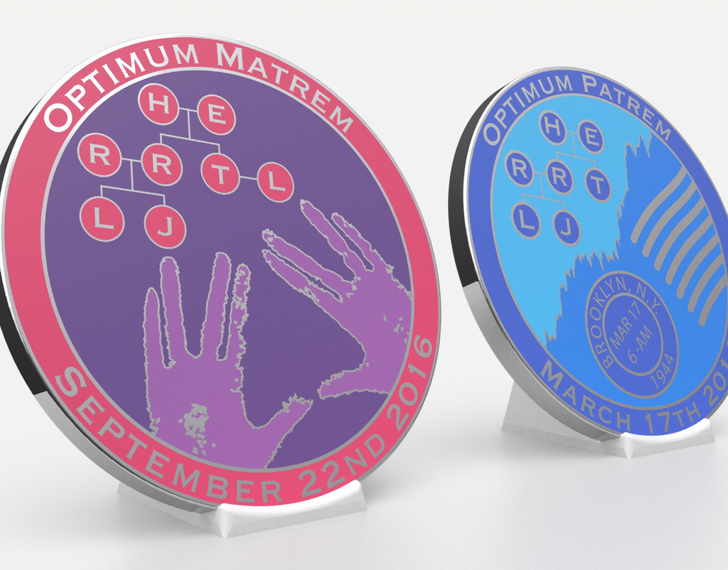 Optimum Patrem Optimum Matrem Coin