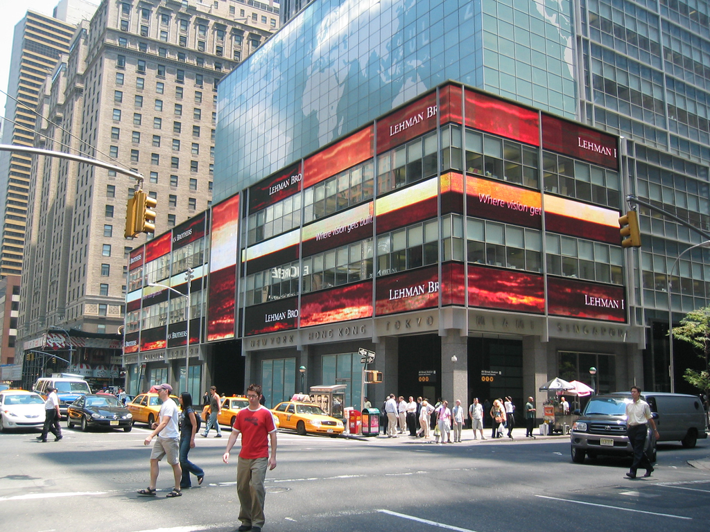 Time Square Signage: MSDW Lehman - Systems Integration