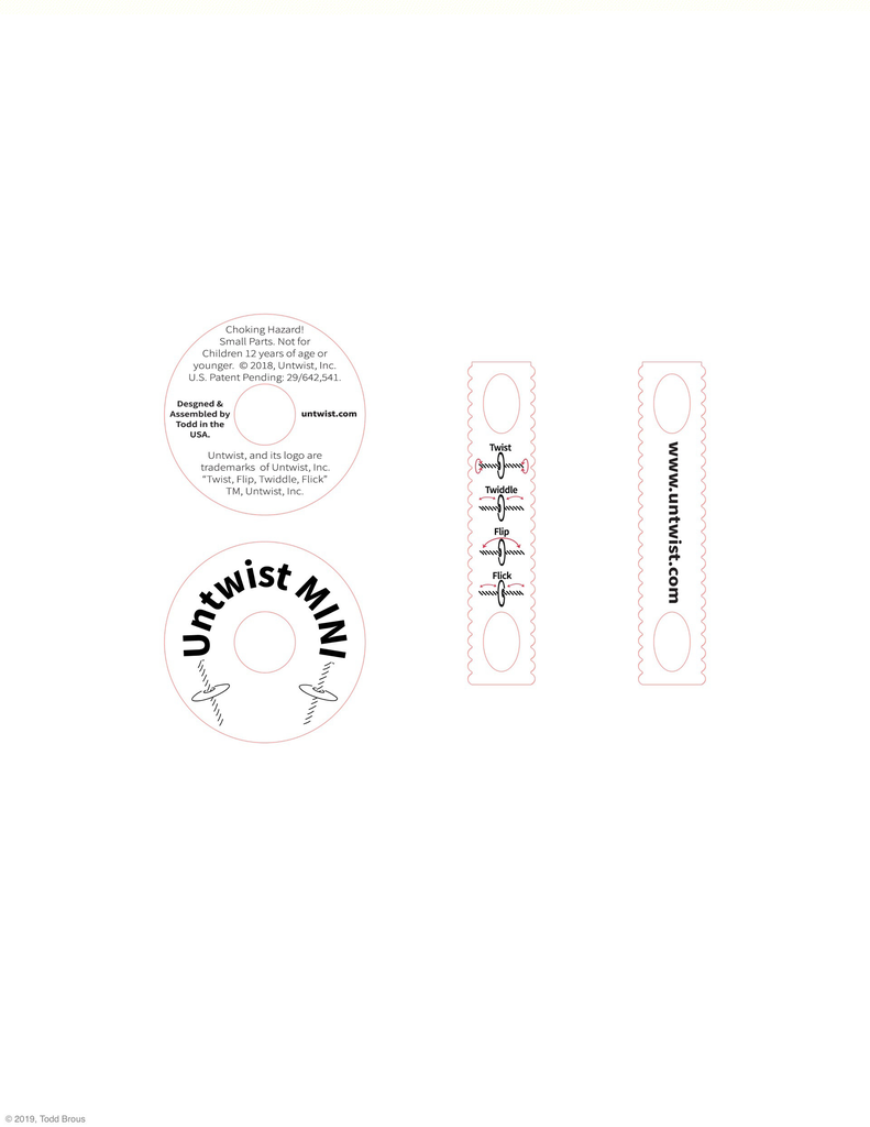 Untwist MINI Packaging