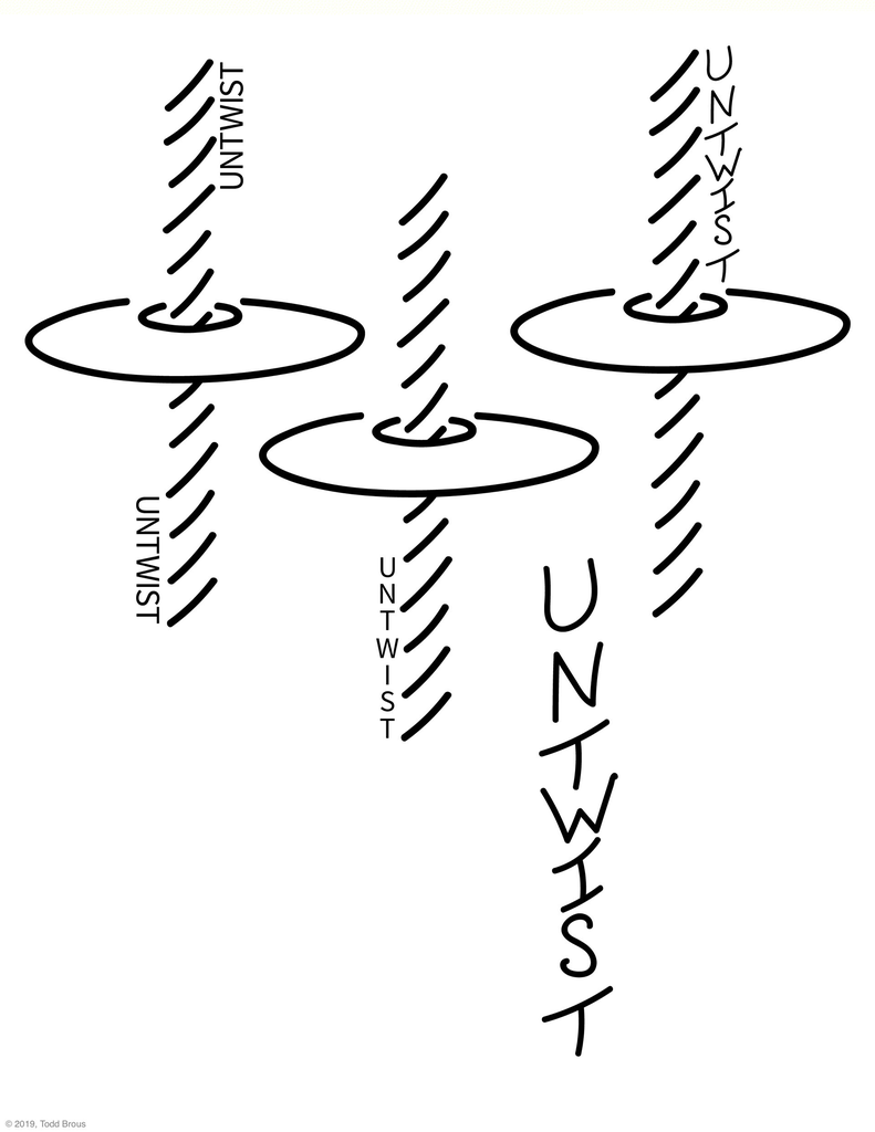 Untwist Toy Logo Exploration