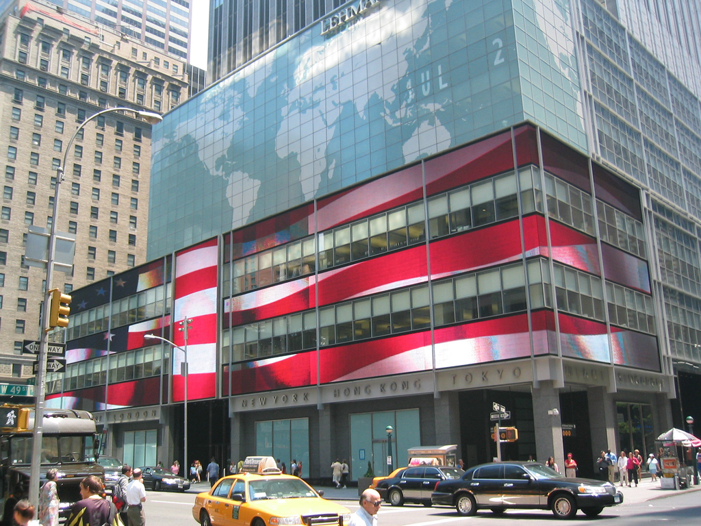 Time Square Signage: MSDW Lehman - Systems Integration