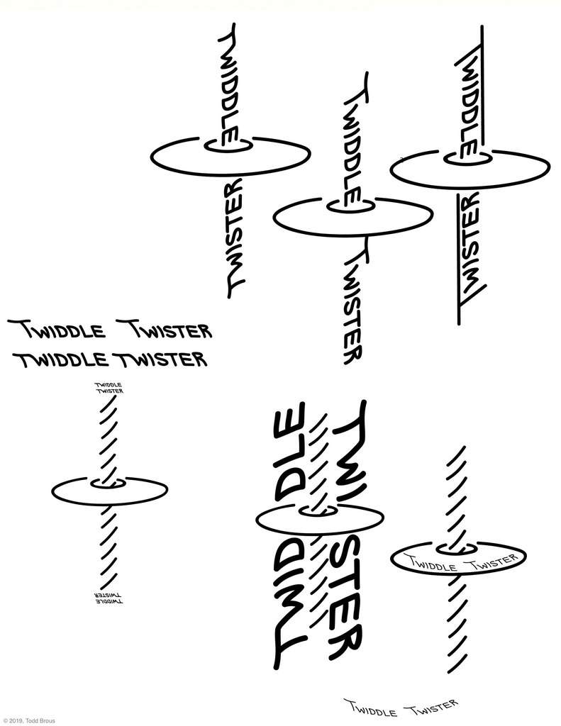 Untwist Toy Logo Exploration