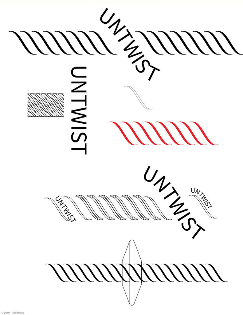 Untwist Toy Logo Exploration