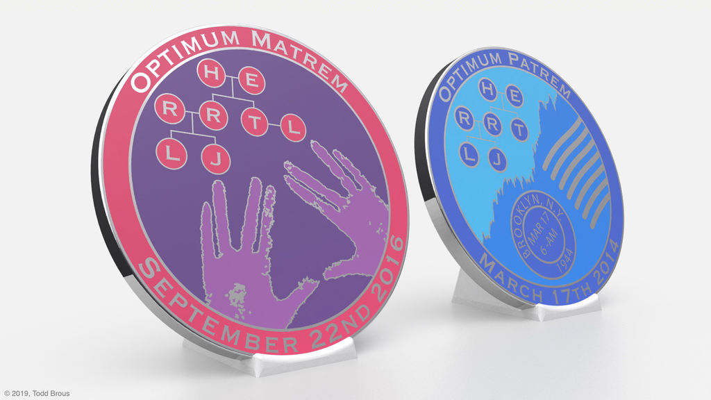 Optimum Patrem Optimum Matrem Coin