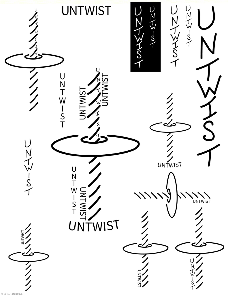 Untwist Toy Logo Exploration